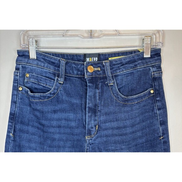 MAEVE by Anthropologie Wide Leg High Rise Jeans Women 27 Medium Wash 5-Pocket - Picture 4 of 12